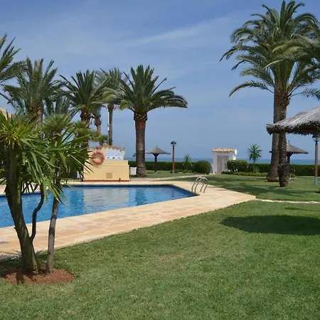 En Primera Linea De Playa En Con Wi-fi, Jardin Y Piscina - Es-373-34 アパート デニア