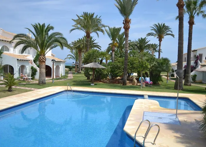 En Primera Linea De Playa En Con Wi-fi, Jardin Y Piscina - Es-373-34 Dénia