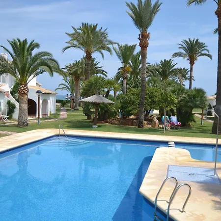 En Primera Linea De Playa En Con Wi-fi, Jardin Y Piscina - Es-373-34 Dénia