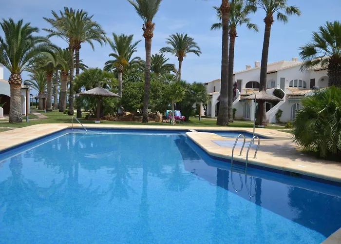 Apartamento En Primera Linea De Playa En Con Wi-fi, Jardin Y Piscina - Es-373-34 *